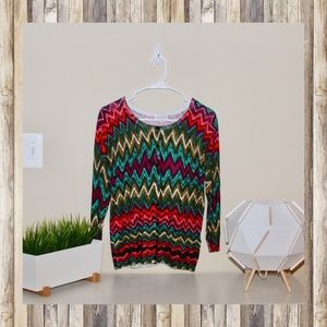 PRICE DROP - NEW Joseph A. Zigzag Cardigan